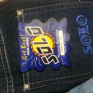 vintage solo jeans 90s made in USA